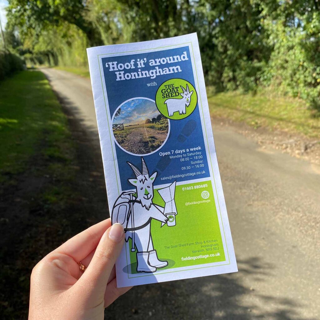 Download the Hoof It around Honingham Walk